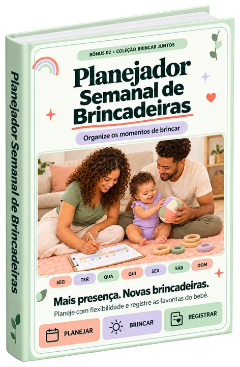 Capa do Bônus 2 — Planejador Semanal de Brincadeiras